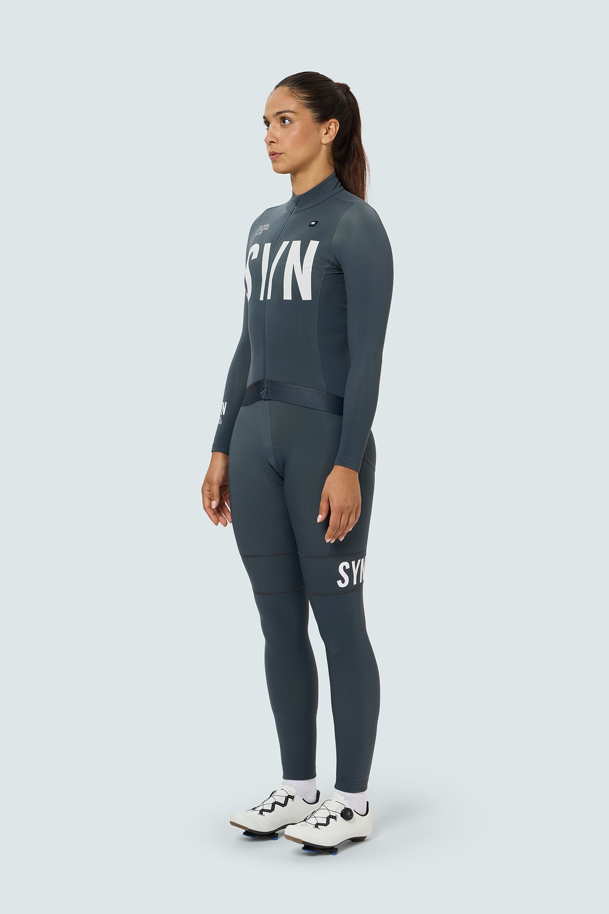 SYN Women's Pro Thermal Vinter Langærmet jersey - Tarmac