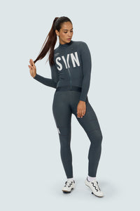 SYN Women's Pro Thermal Vinter Langærmet jersey - Tarmac