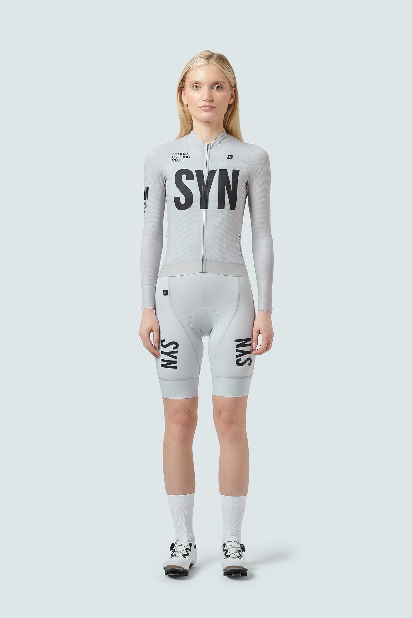 SYN Women's Pro 2.0 Bib Shorts - Pearl