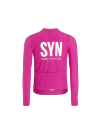 SYN Men's Pro 2.0 Thermal Vinter Langærmet jersey - Pink Haze