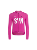 SYN Men's Pro 2.0 Thermal Vinter Langærmet jersey - Pink Haze