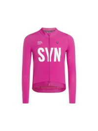 SYN Men's Pro 2.0 Thermal Vinter Langærmet jersey - Pink Haze