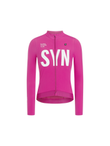 SYN Women's Pro Thermal Vinter Langærmet jersey - Pink Haze