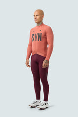 SYN Men's Pro Thermal Vinter Langærmet jersey - Terra