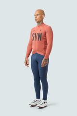 SYN Men's Pro Thermal Vinter Langærmet jersey - Terra