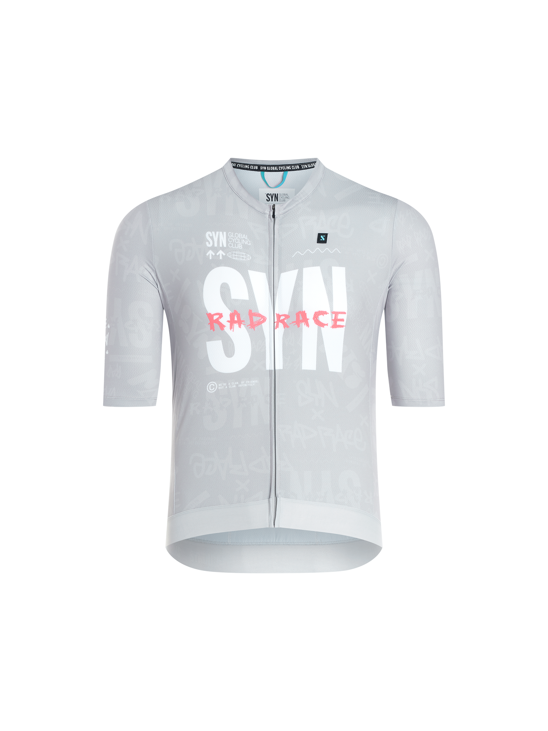 SYN Pro Rad Race Jersey - Cool Grey