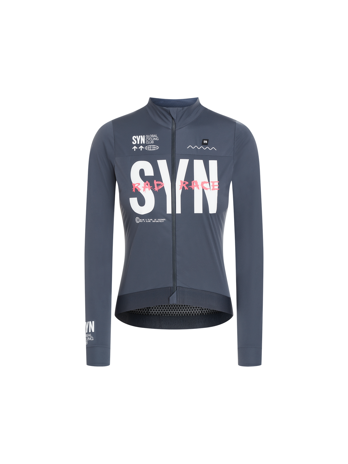 SYN Women's Pro RAD RACE Club Jacket 2.0 - Dark Grey