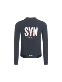SYN Men's Pro RAD RACE Thermal Langærmet Jersey 2.0 - Grigio Black