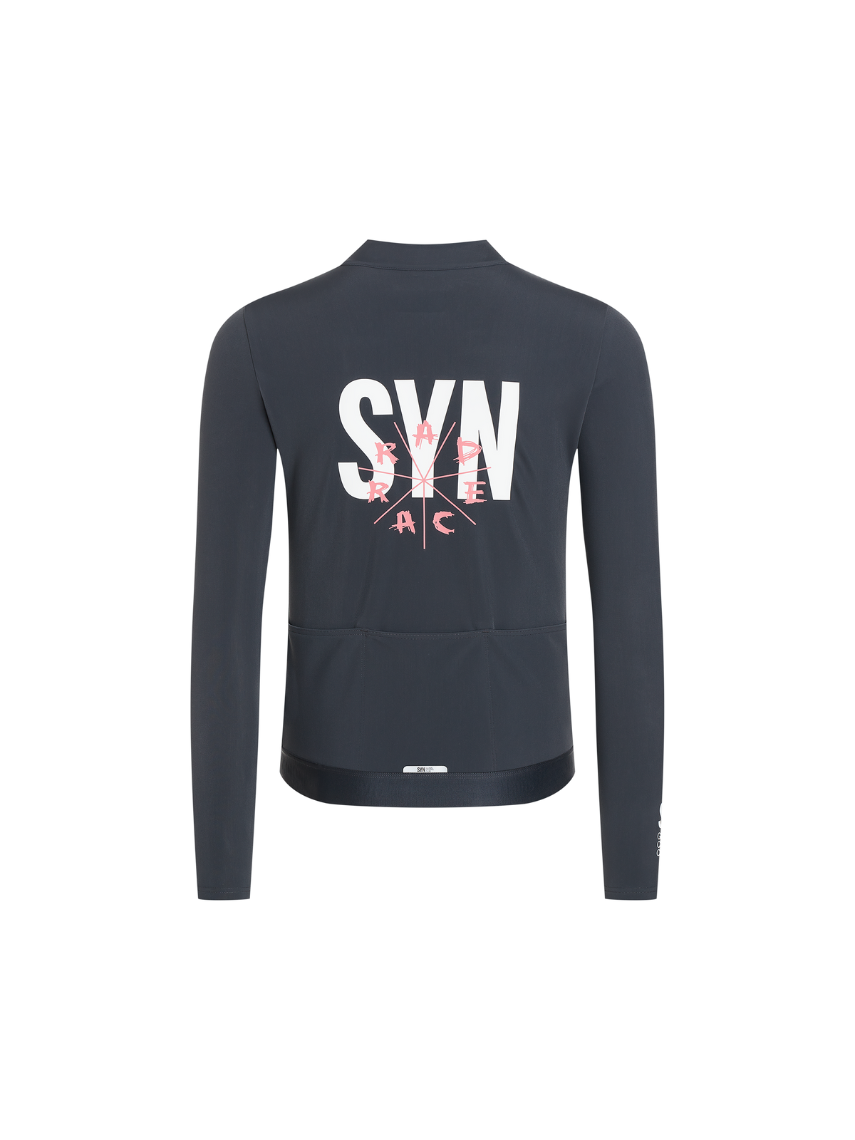 SYN Men's Pro RAD RACE Thermal Langærmet Jersey 2.0 - Grigio Black