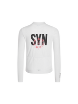 SYN Men's Pro RAD RACE Thermal Langærmet Jersey 2.0 - White