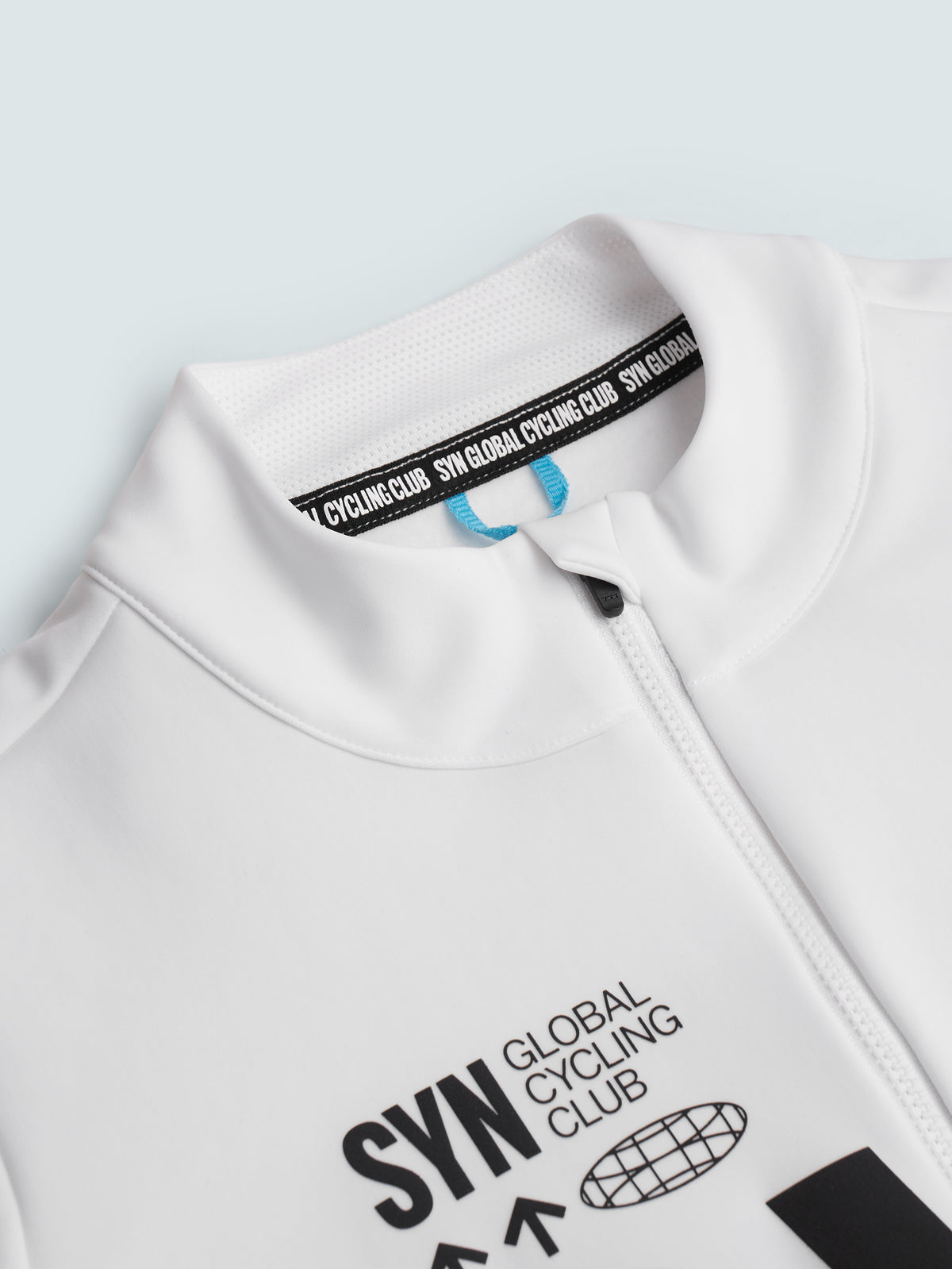 SYN Men's Pro RAD RACE Thermal Langærmet Jersey 2.0 - White