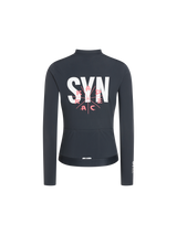 SYN Women's Pro RAD RACE Thermal Langærmet Jersey 2.0 - Grigio Black
