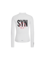 SYN Women's Pro RAD RACE Thermal Langærmet Jersey 2.0 - White