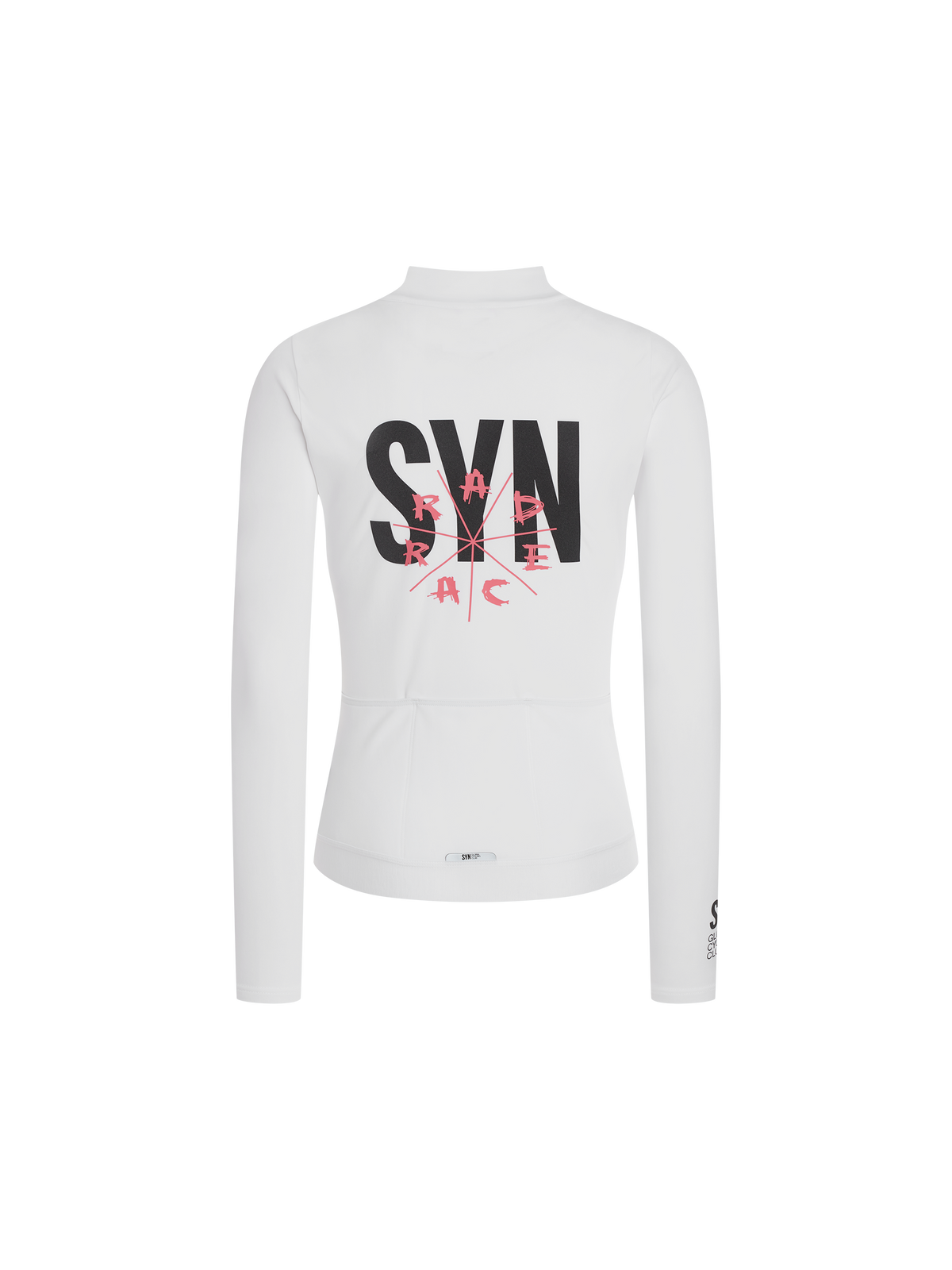 SYN Women's Pro RAD RACE Thermal Langærmet Jersey 2.0 - White