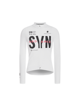 SYN Women's Pro RAD RACE Thermal Langærmet Jersey 2.0 - White
