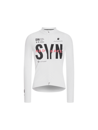 SYN Women's Pro RAD RACE Thermal Langærmet Jersey 2.0 - White