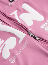 SYN Women's Pro Team APEX Club Jacket 2.0 - Blush - closeup - PRO_TEAM_APEX_CLUB_JACKET_M_BLUSH_DET1