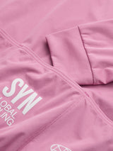 SYN Men's Pro Team APEX Club Jacket 2.0 - Blush - closeup - PRO_TEAM_APEX_CLUB_JACKET_W_BLUSH_DET1