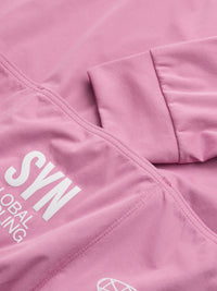 SYN Men's Pro Team APEX Club Jacket 2.0 - Blush - closeup - PRO_TEAM_APEX_CLUB_JACKET_W_BLUSH_DET1