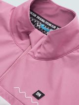 SYN Men's Pro Team APEX Club Jacket 2.0 - Blush - closeup - PRO_TEAM_APEX_CLUB_JACKET_W_BLUSH_DET2