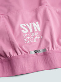 SYN Women's Pro Team APEX Club Vest 2.0 - Blush - closeup - PRO_TEAM_APEX_CLUB_VEST_M_BLUSH_DET1