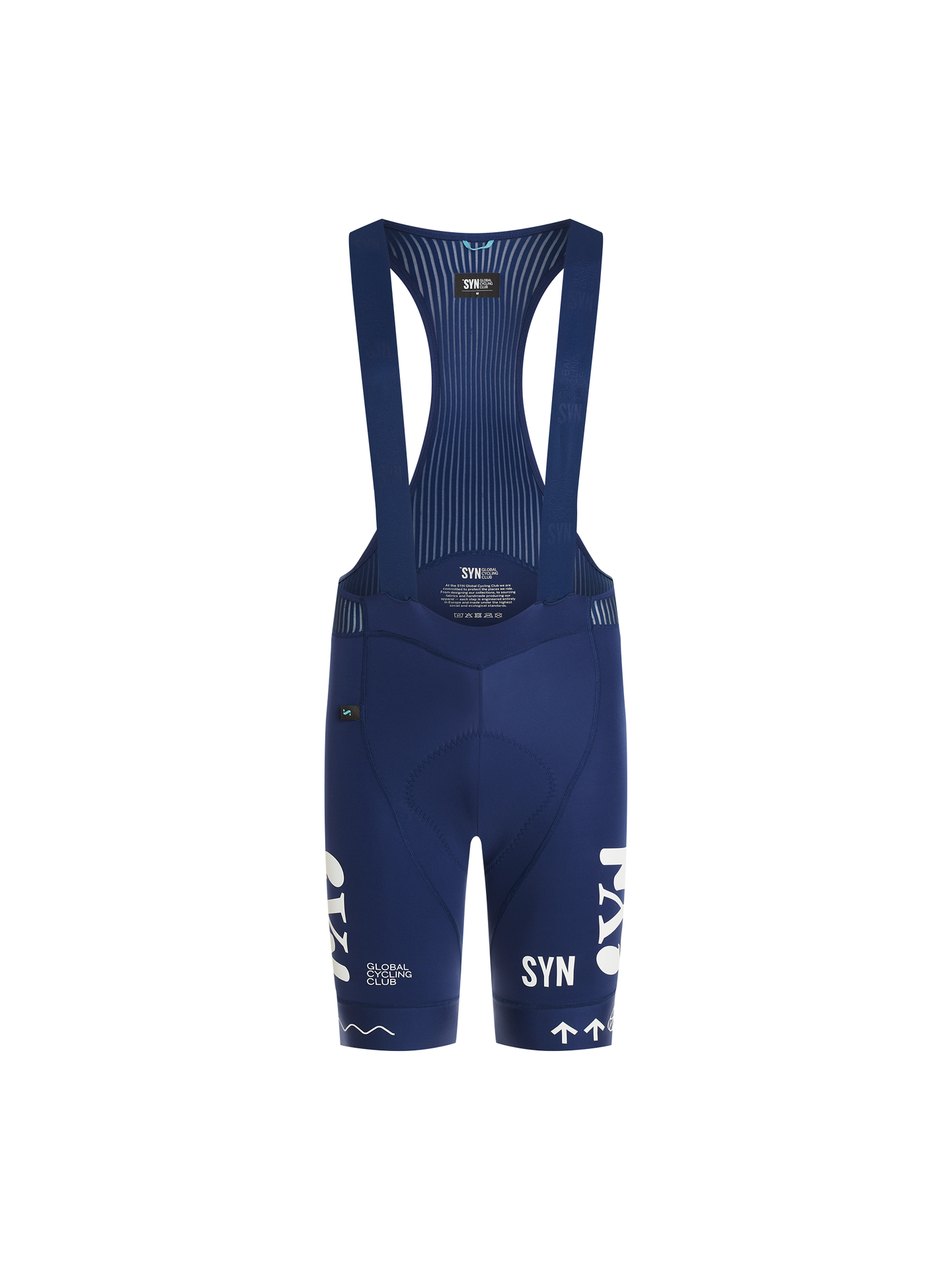 SYN Men’s Pro Team Bib Shorts - Ocean