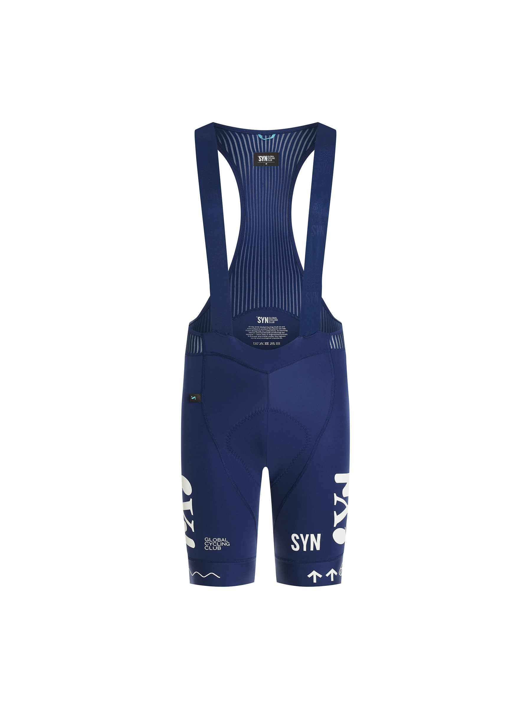 SYN Men’s Pro Team Bib Shorts - Ocean