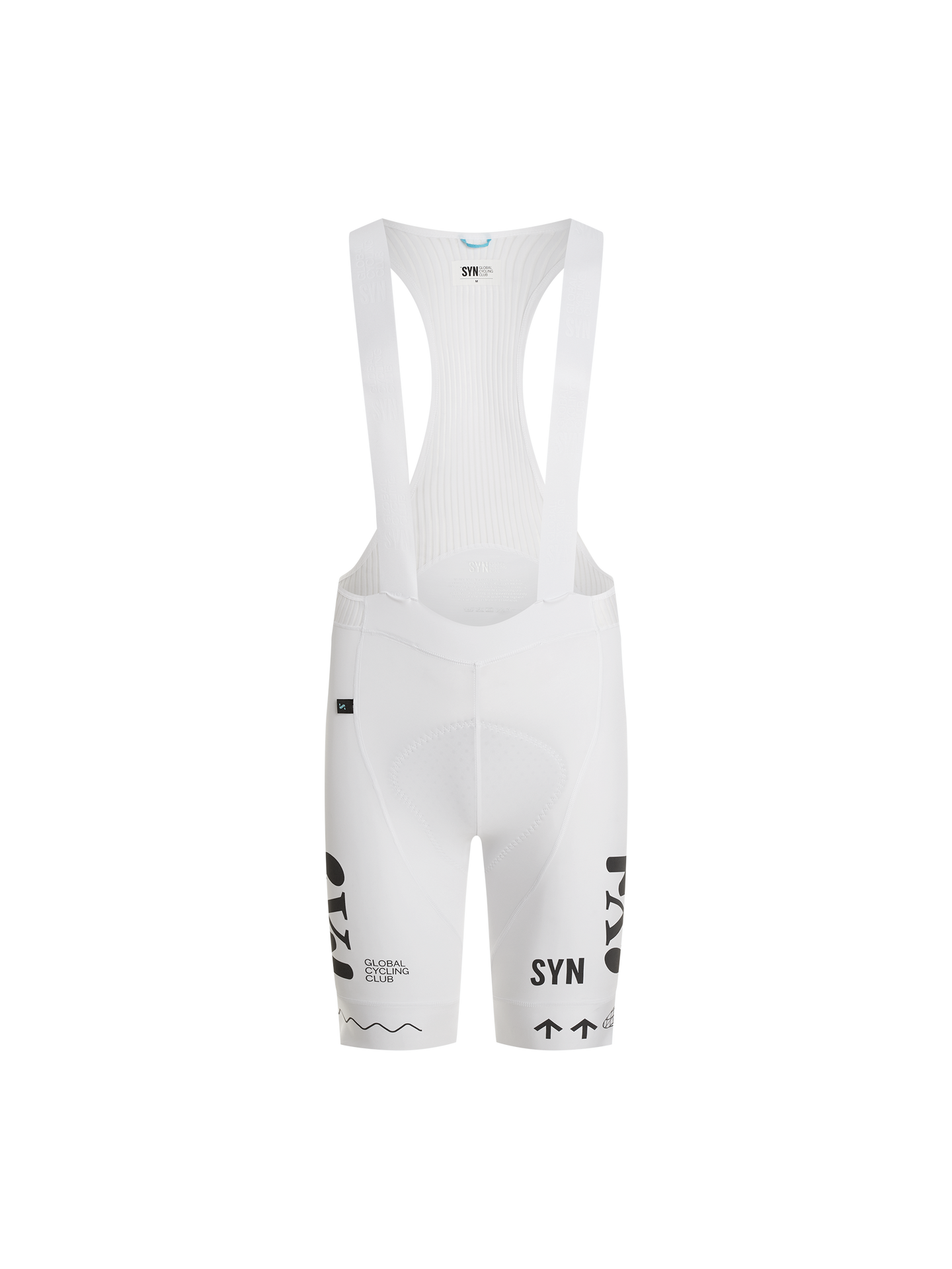 SYN Men’s Pro Team Bib Shorts - Hvid