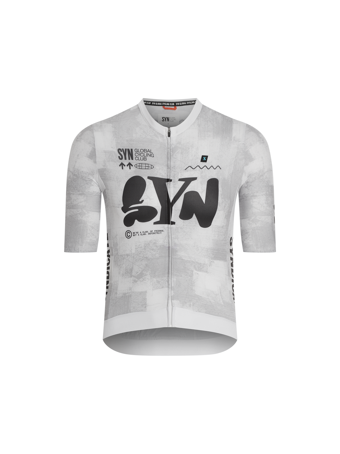 SYN Men's Pro Team Jersey - Hvid