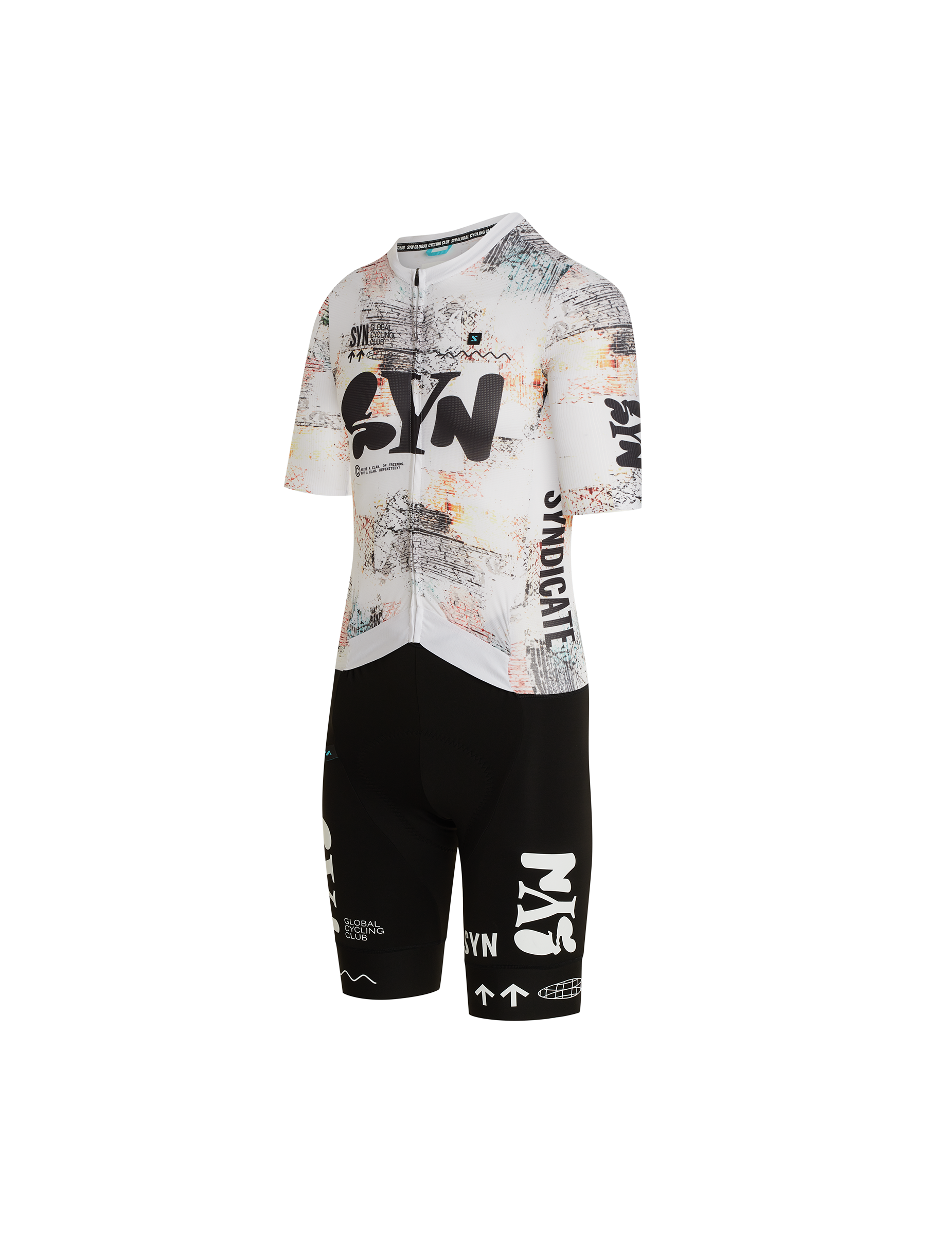 SYN Men's Pro Team Race Suit - Glitch