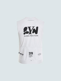 SYN Men's Pro Team Vest - Hvid