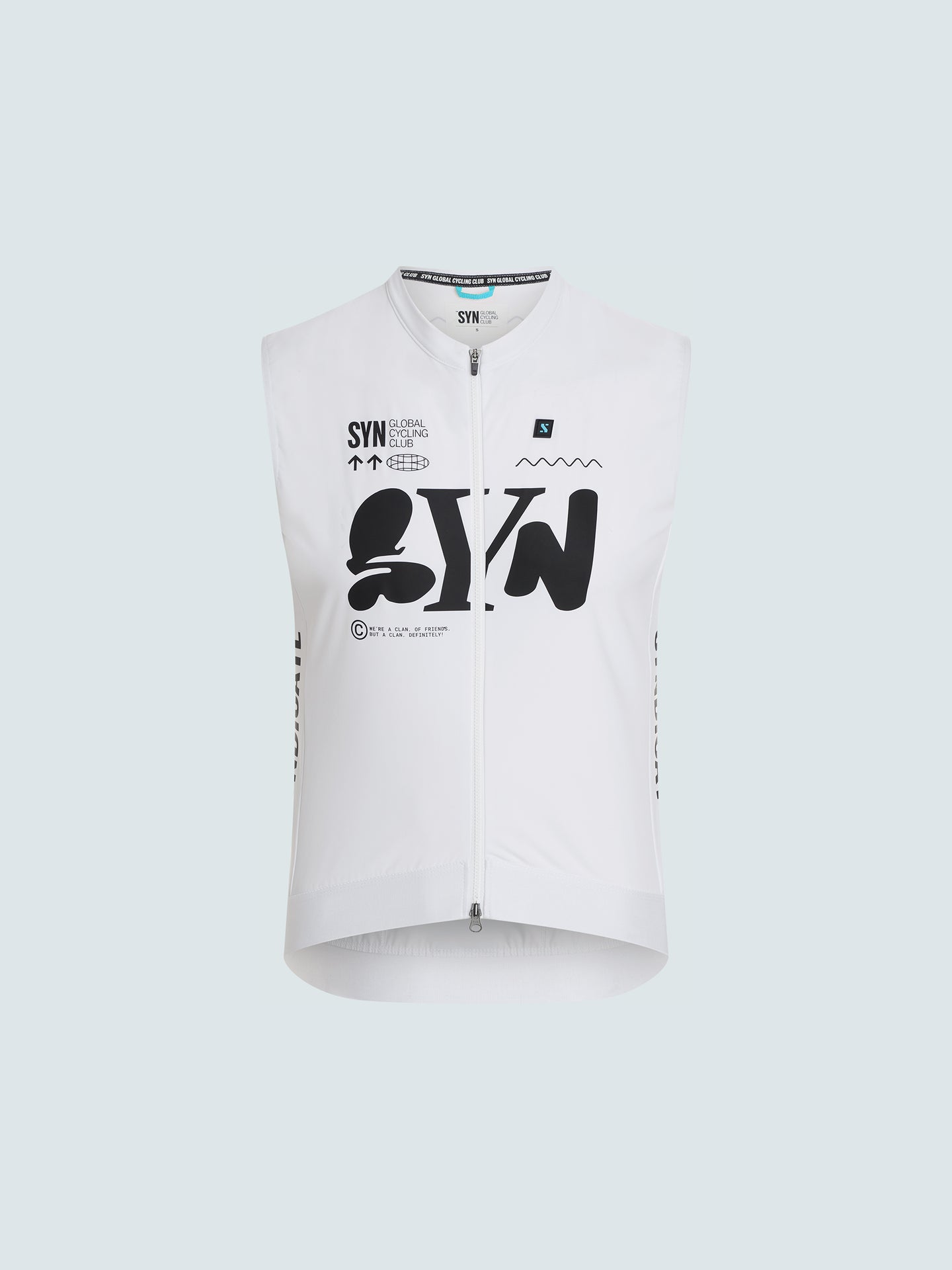 SYN Men's Pro Team Vest - Hvid