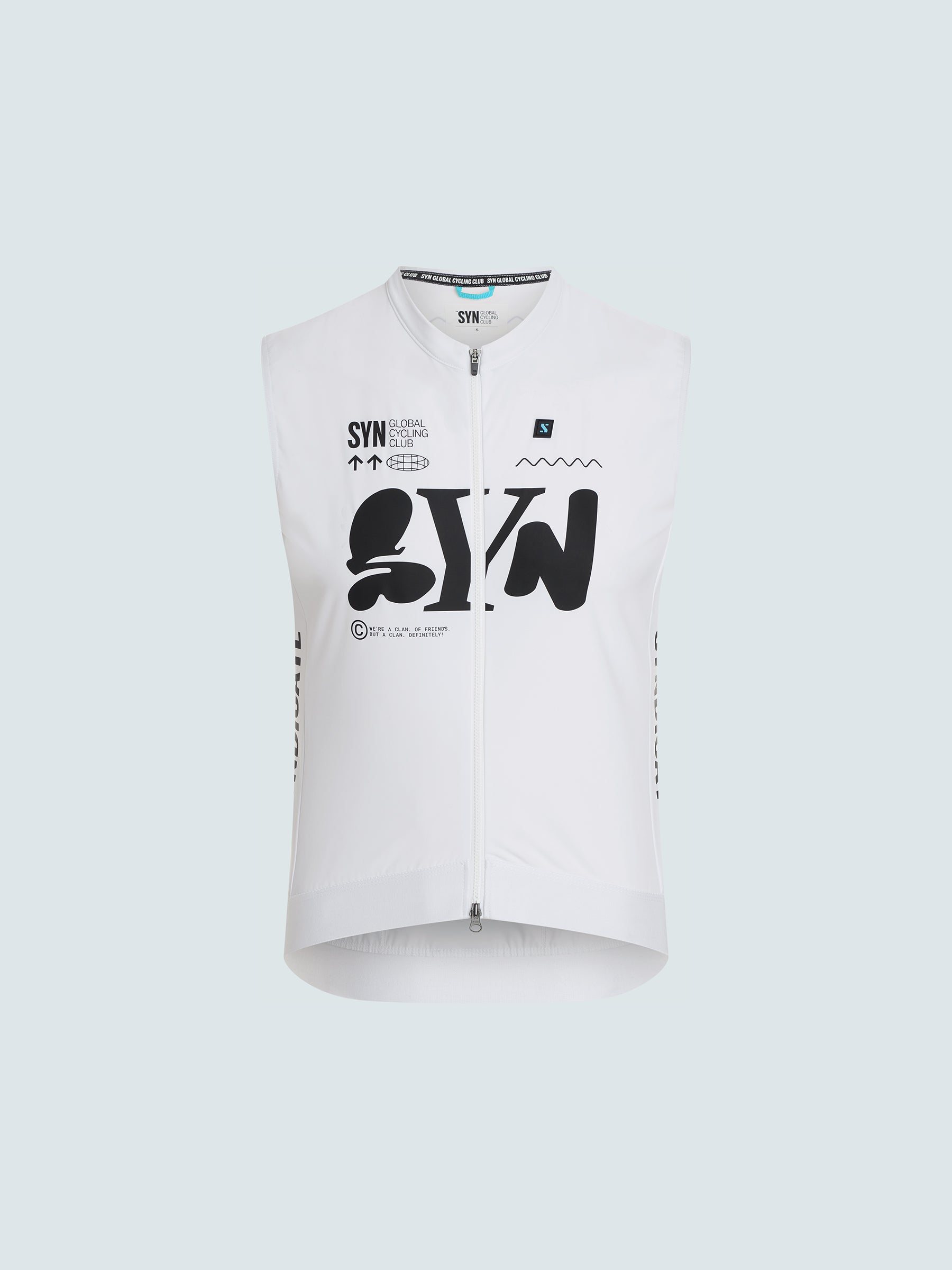 SYN Men's Pro Team Vest - Hvid