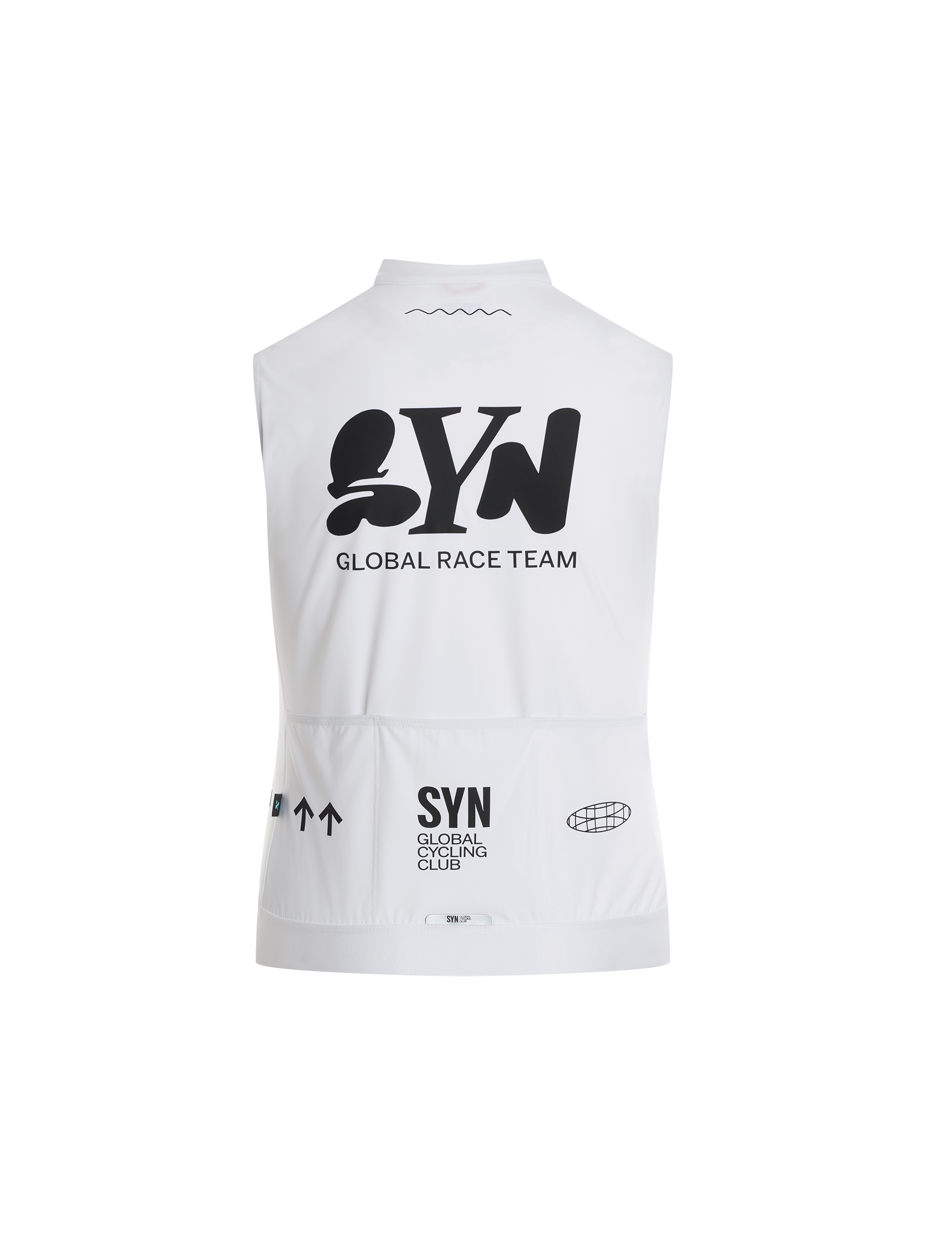 SYN Women's Pro Team Vest - Hvid