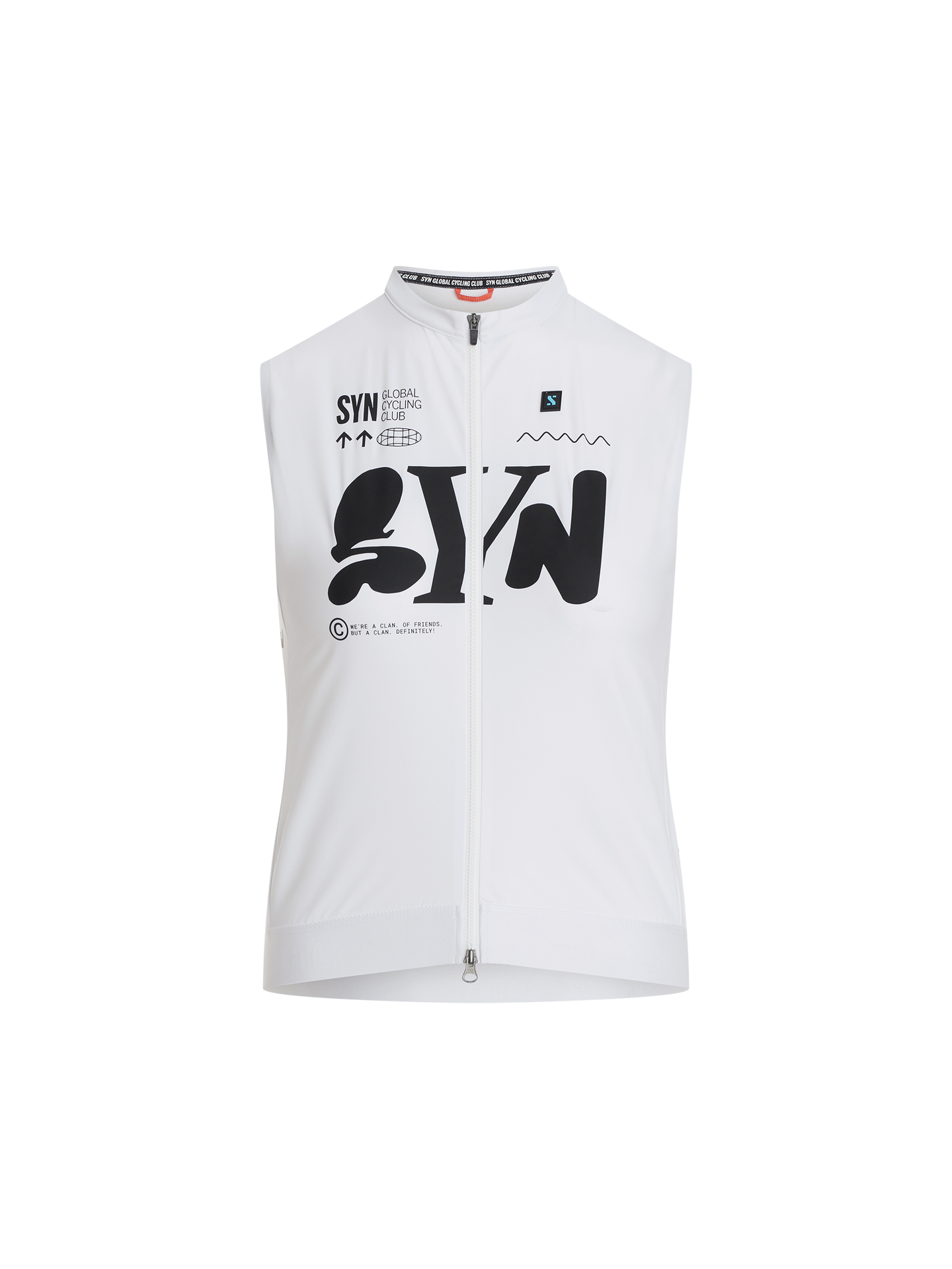 SYN Women's Pro Team Vest - Hvid