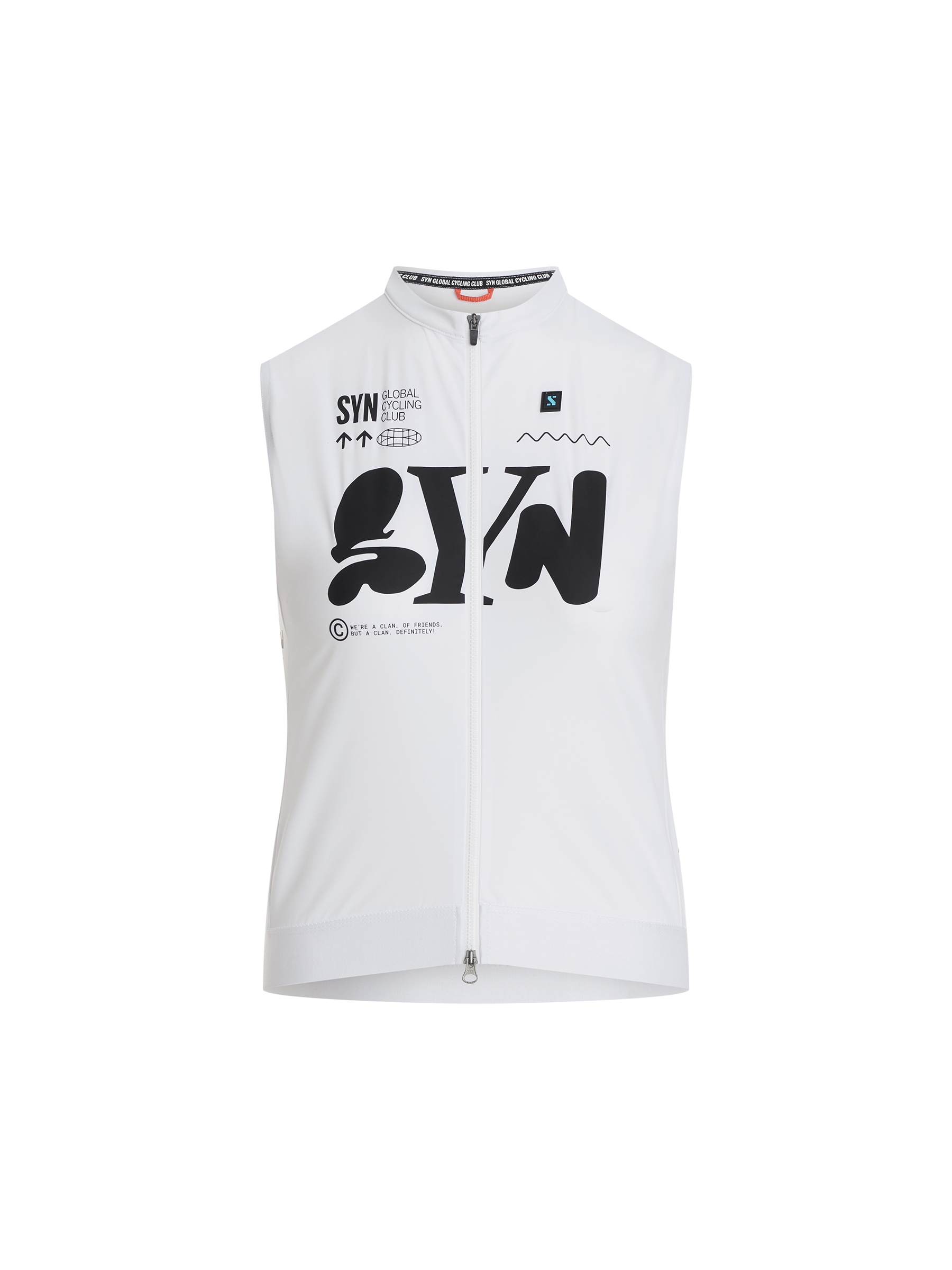 SYN Women's Pro Team Vest - Hvid