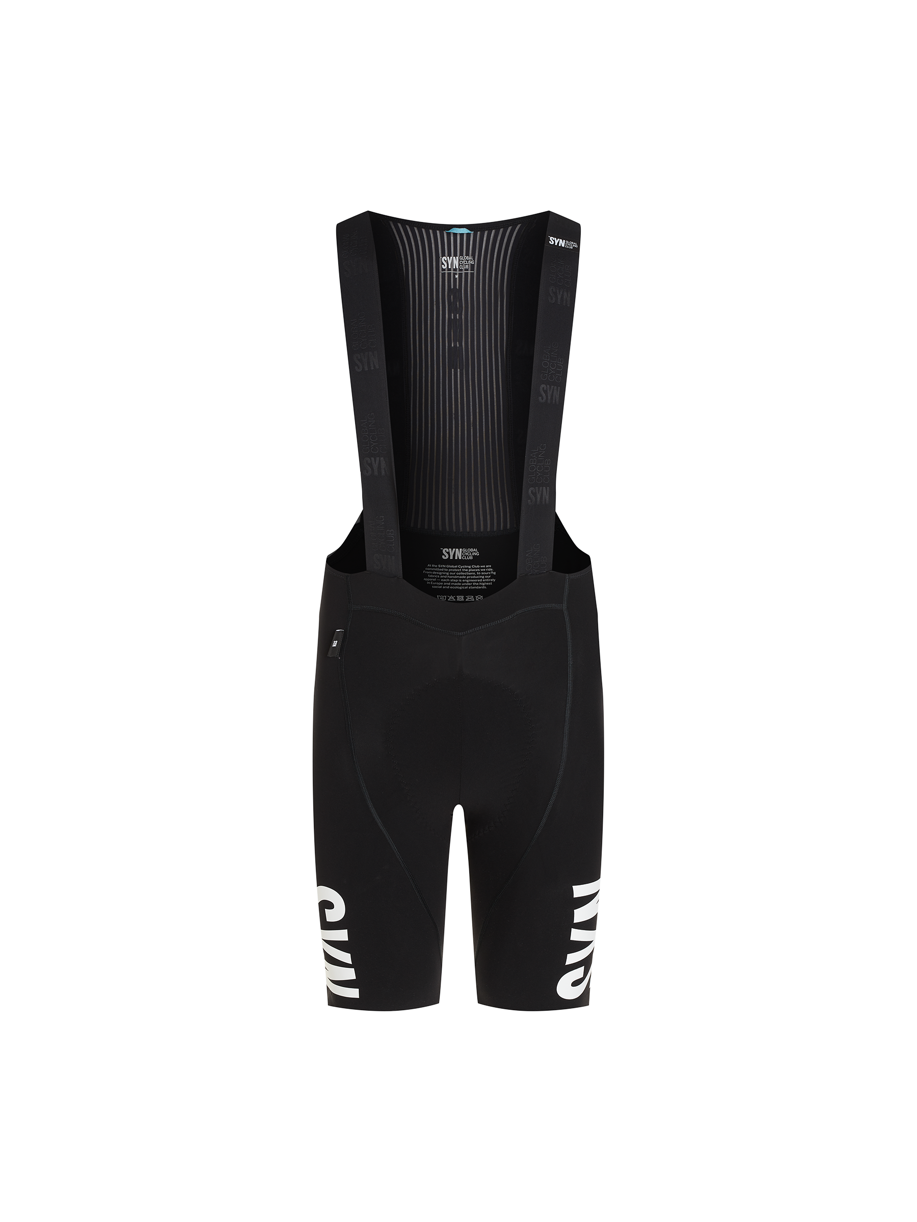 SYN Men's Pro Tech Bib Shorts - Sort