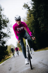 SYN Women's Pro Thermal Vinter Langærmet jersey - Pink Haze