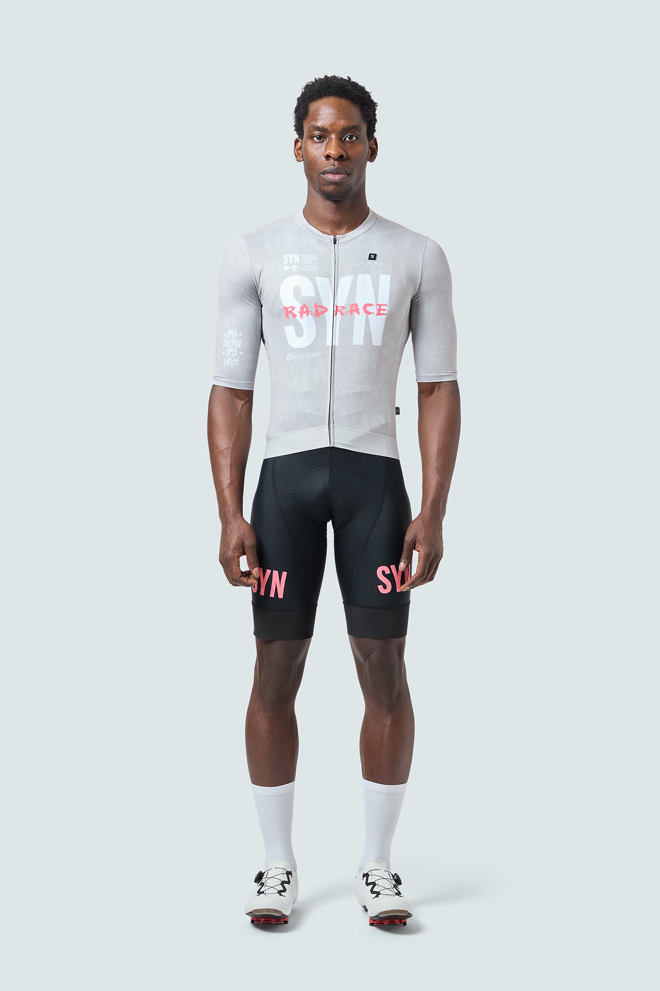 SYN Pro Rad Race Jersey - Cool Grey