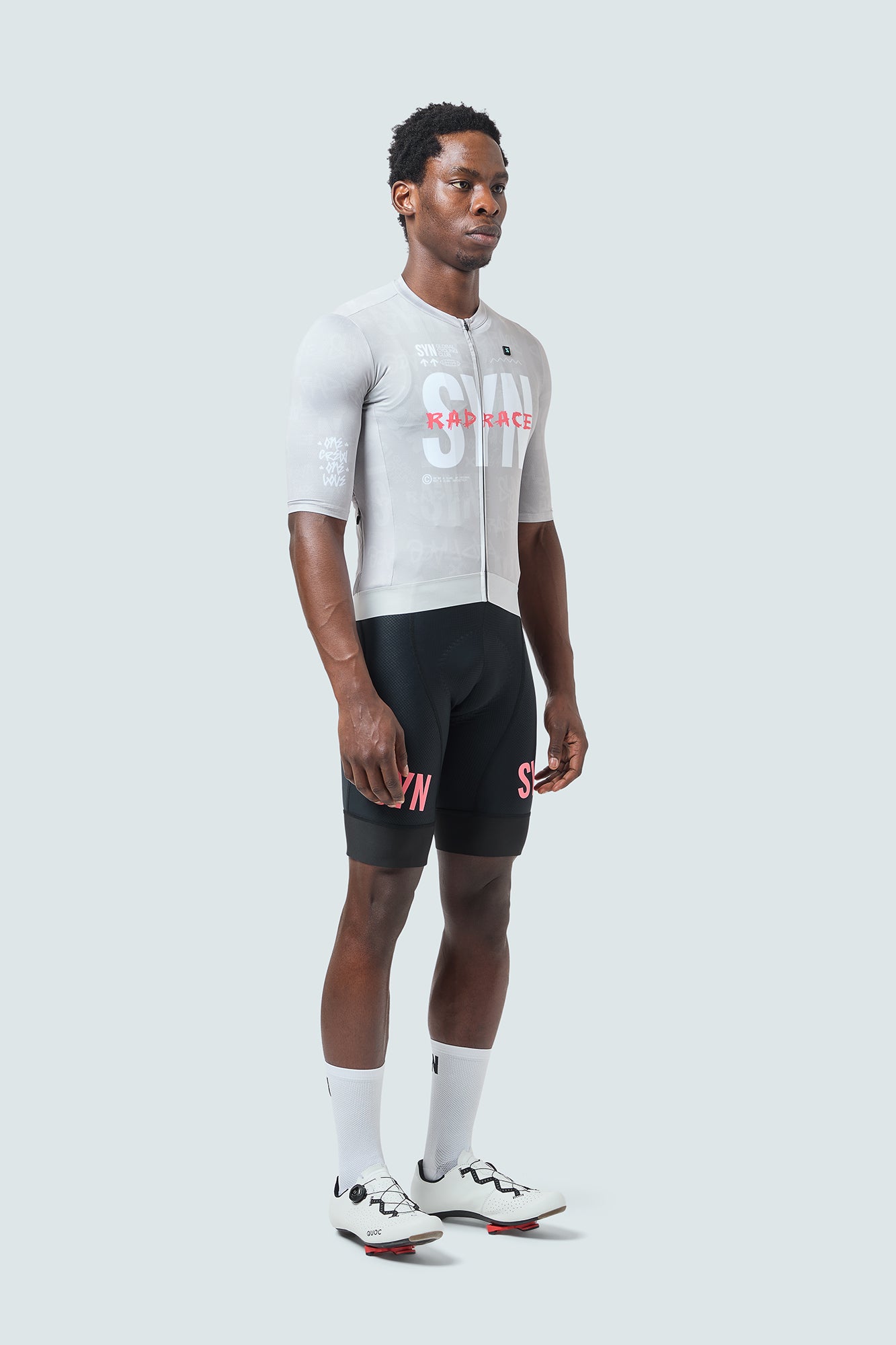 SYN Pro Rad Race Jersey - Cool Grey