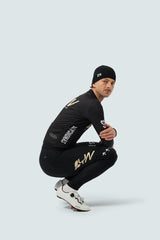 SYN Men's Pro Team Shield Langærmet Jersey Ace - Vindtæt og varm langærmet vinter trøje til kolde ture