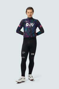 SYN Men's Pro Team Shield Jakke Verve - Vandtæt og vindtæt cykeljakke til kolde vinterture