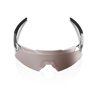 100 Percent AEROCRAFT® Gloss Black Chrome HiPER® Silver Mirror Lens