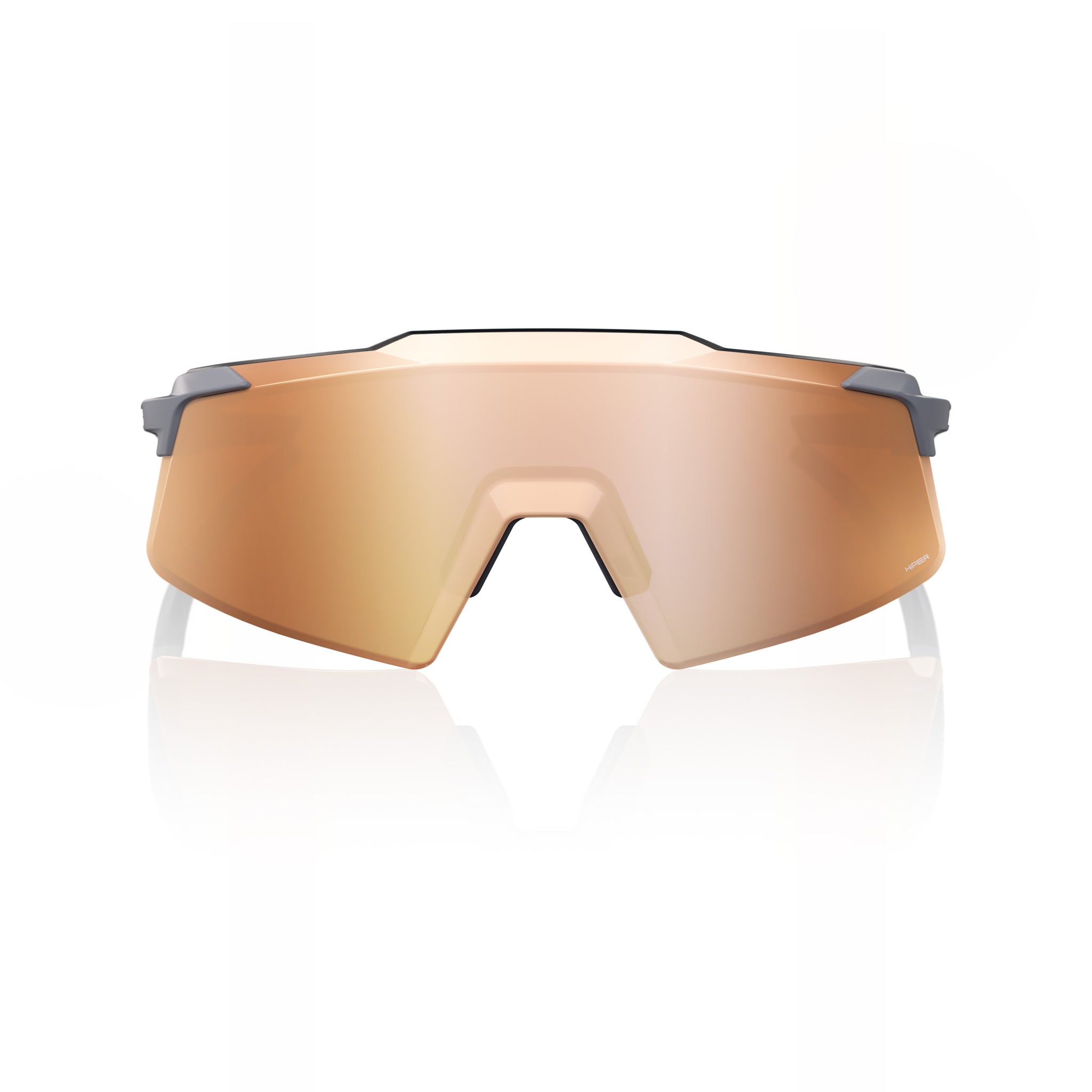 100 Percent AEROCRAFT® Soft Tack Grey - HiPER Copper Mirror Lens