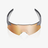 100 Percent AEROCRAFT® Soft Tack Grey - HiPER Copper Mirror Lens