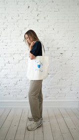 Endless Roads Community Tote – Blue