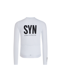SYN Men's Training Thermal langærmet Jersey 2.0 - Hvid