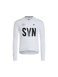 SYN Men's Training Thermal langærmet Jersey 2.0 - Hvid