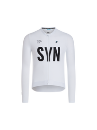 SYN Men's Training Thermal langærmet Jersey 2.0 - Hvid