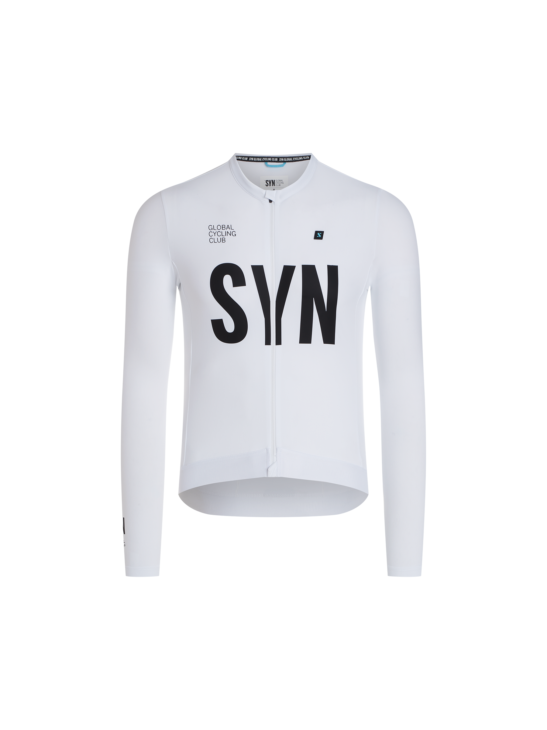 SYN Men's Training Thermal langærmet Jersey 2.0 - Hvid